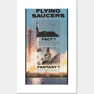 Flying Saucers Posters and Art